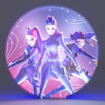K-Pop: Demon Hunters falilámpa - . kép