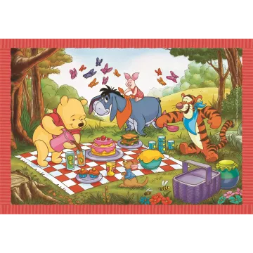 Clementoni: Micimackó 4 az 1-ben puzzle - . kép