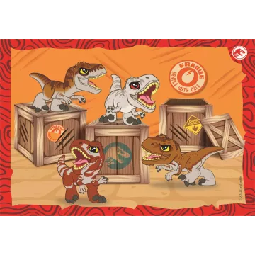 Clementoni: Jurassic World - puzzle 4 în 1 - .foto