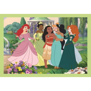 Clementoni: Prințese Disney - puzzle 4 în 1 - .foto