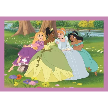 Clementoni: Disney hercegnők - 4 az 1-ben puzzle - . kép