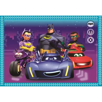 Clementoni: Batwheels - 4 az 1-ben puzzle - . kép
