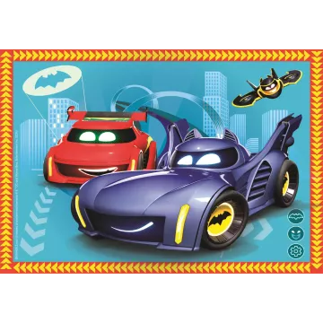 Clementoni: Batwheels - 4 az 1-ben puzzle - . kép