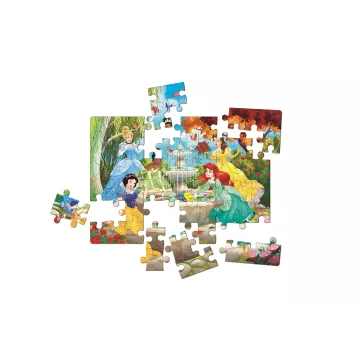 Clementoni: puzzle cu prințese Disney - 60 piese - .foto