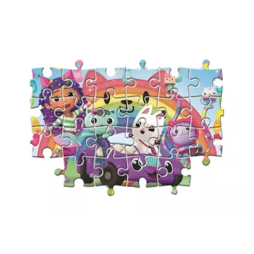 Clementoni: Puzzle Casa lui Gabi pentru păpuși - 2 x 60 piese - .foto