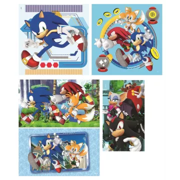 Clementoni: Sonic, a sündisznő - 10 az 1-ben puzzle - . kép