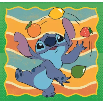 Clementoni: Stitch puzzle - 3 x 48 db-os - . kép
