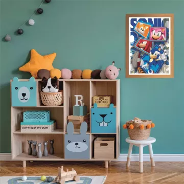 Clementoni: Sonic, a sündisznő puzzle - 104 db-os - . kép