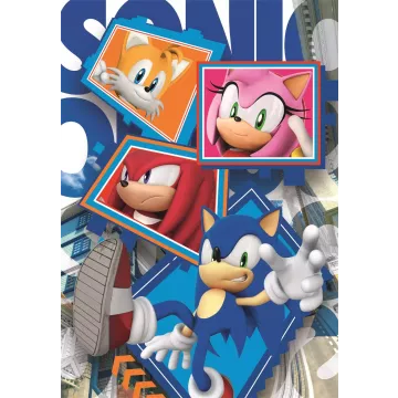 Clementoni: Sonic, ariciul puzzle - 104 piese - .foto
