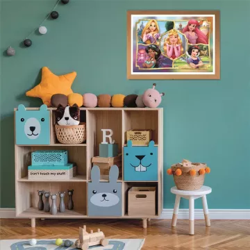 Clementoni: Disney hercegnők puzzle - 104 db-os - . kép