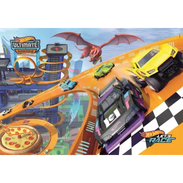 Clementoni: Hot Wheels puzzle - 104 db-os - . kép