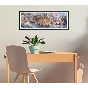 Clementoni: Karácsonyi készülődés puzzle - 1000 db-os - . kép