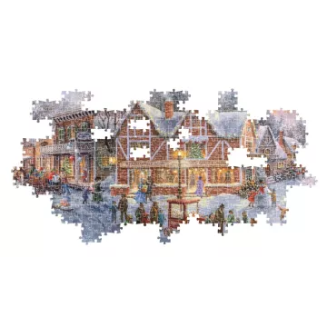 Clementoni: Pregătiri de Crăciun puzzle - 1000 piese - .foto