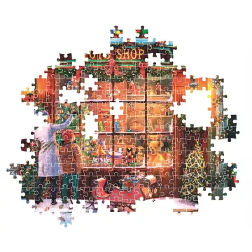Clementoni: Magazin de jocuri vechi puzzle - 500 piese - .foto