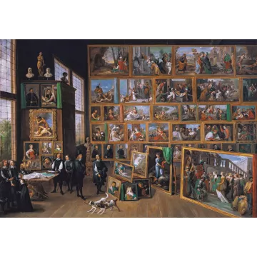 Clementoni: Múzeum - Teniers: Lipót Vilmos főherceg képtárában puzzle - 2000 db-os - . kép