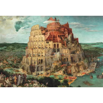 Clementoni: Múzeum - Bábel tornya puzzle - 1500 db-os - . kép