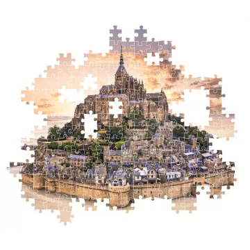 Clementoni: puzzle Mont Saint-Michel - 1500 de piese - .foto