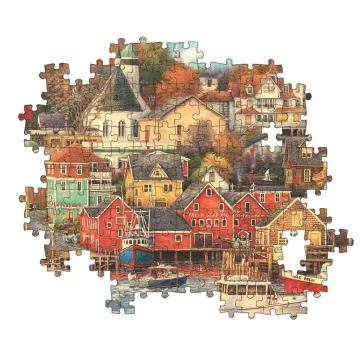 Clementoni: Good Times Harbour puzzle - 1500 db-os - . kép