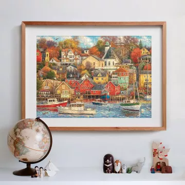 Clementoni: Good Times Harbour puzzle - 1500 db-os - . kép