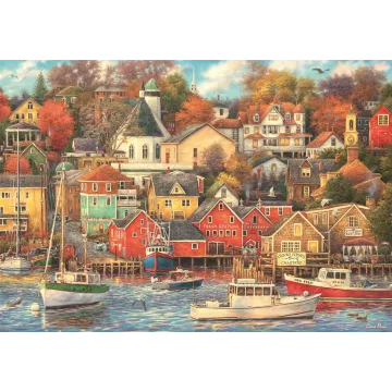 Clementoni: Good Times Harbour puzzle - 1500 db-os - . kép