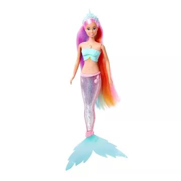 Steffi Love: Sirena arcobaleno luminosa bambola - .immagine