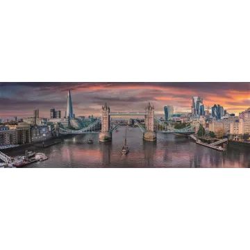 Clementoni: Keresztül a folyón panoráma puzzle - 1000 db-os - . kép