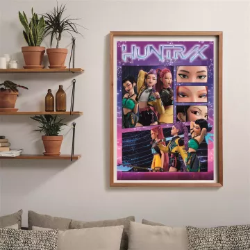 Clementoni: Kpop - Demon Hunters puzzle - 1000 db-os - . kép