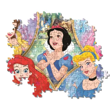 Clementoni: Puzzle cu prințesele Disney - 180 piese - .foto