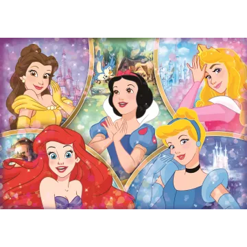 Clementoni: Puzzle cu prințesele Disney - 180 piese - .foto