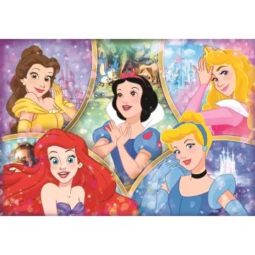 Clementoni: Disney hercegnők puzzle - 180 db-os - . kép