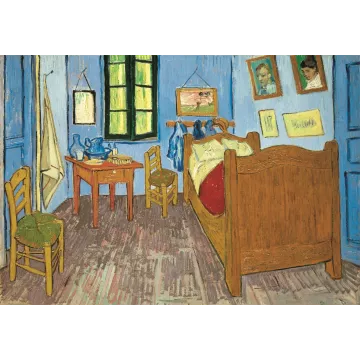 Clementoni: Múzeum - Van Gogh hálószobája puzzle - 1000 db-os - . kép