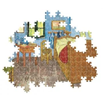 Clementoni: Múzeum - Van Gogh hálószobája puzzle - 1000 db-os - . kép