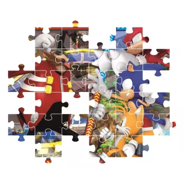 Clementoni: Sonic, a sündisznó puzzle - 180 db-os - . kép