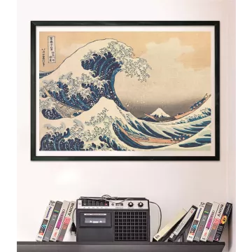 Clementoni: Muzeu - Hokusai, Marea cea mare puzzle - 1000 piese - .foto
