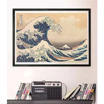 Clementoni: Múzeum - Hokusai, a nagy hullám puzzle - 1000 db-os - . kép