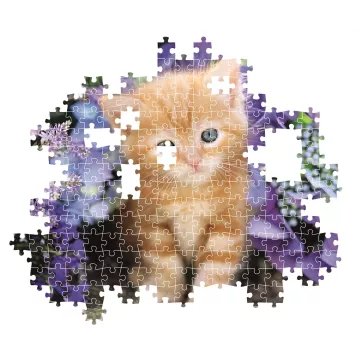 Clementoni: Pisicuță roșcată puzzle - 500 piese - .foto