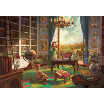 Clementoni: Ever After - Belle puzzle - 500 piese - .foto