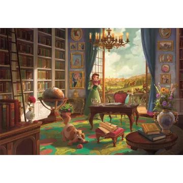 Clementoni: Ever After - Belle puzzle - 500 db-os - . kép