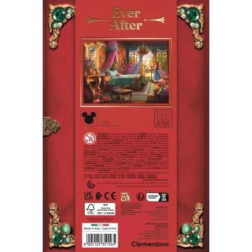 Clementoni: Ever After - Ariel puzzle - 500 de piese - .foto