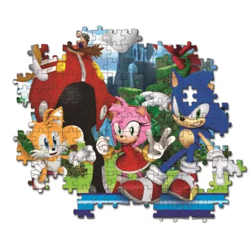 Clementoni: Sonic, a sündisznó puzzle - 300 db-os - . kép