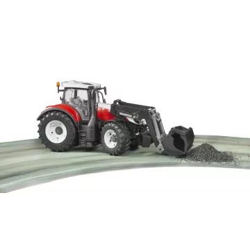 Bruder Steyr 6300 Terrus CVT con caricatore frontale - .immagine