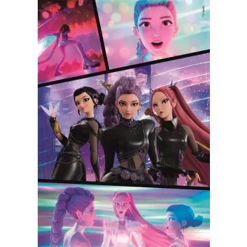 Clementoni: Kpop - Vânătorii de demoni puzzle - 300 piese - .foto