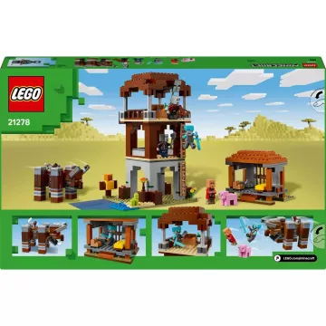 LEGO® Minecraft® A Fosztogató őrtorony és a Romboló 21278-CSOMAGOLÁSSÉRÜLT - . kép