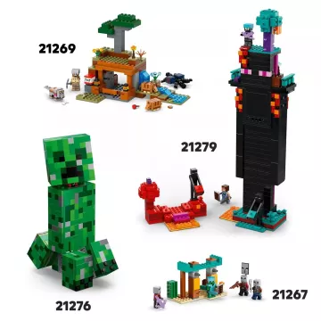 LEGO® Minecraft® A Fosztogató őrtorony és a Romboló 21278-CSOMAGOLÁSSÉRÜLT - . kép