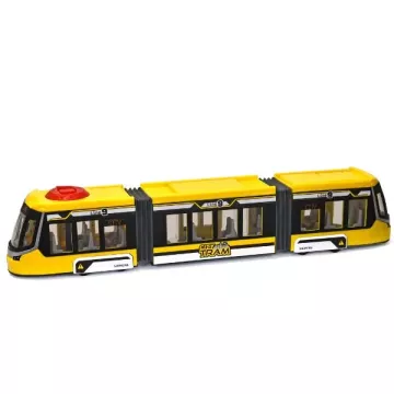 Dickie: Tramvai urban Siemens Combino - galben, 41,5 cm AMBALAJ DETERIORAT - .foto