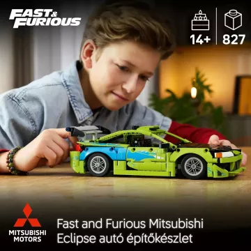 LEGO® Technic Fast and Furious Mitsubishi Eclipse mașină 42229 -AMBALAJ DETERIORAT - .foto