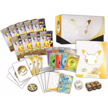 POKÉMON KÁRTYAJÁTÉK: 30. ÉVFORDULÓ - ELITE TRAINER BOX - CSOMAGOLÁSSÉRÜLT- - . kép