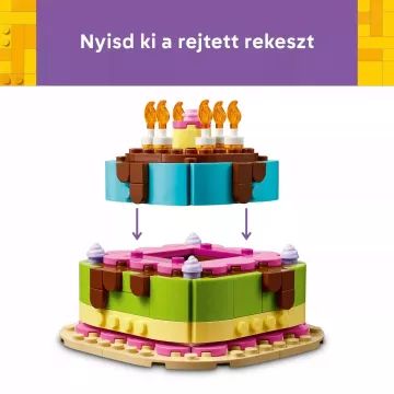 LEGO® Iconic Születésnapi torta 40815 - CSOMAGOLÁSSÉRÜLT - . kép
