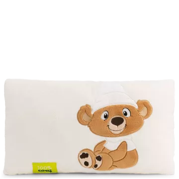 Nici: Capiccino, a plüssmackó párna - 43 x 25 cm - . kép