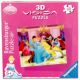 Disney princese: 3D puzzle z 80 kosi - .slika